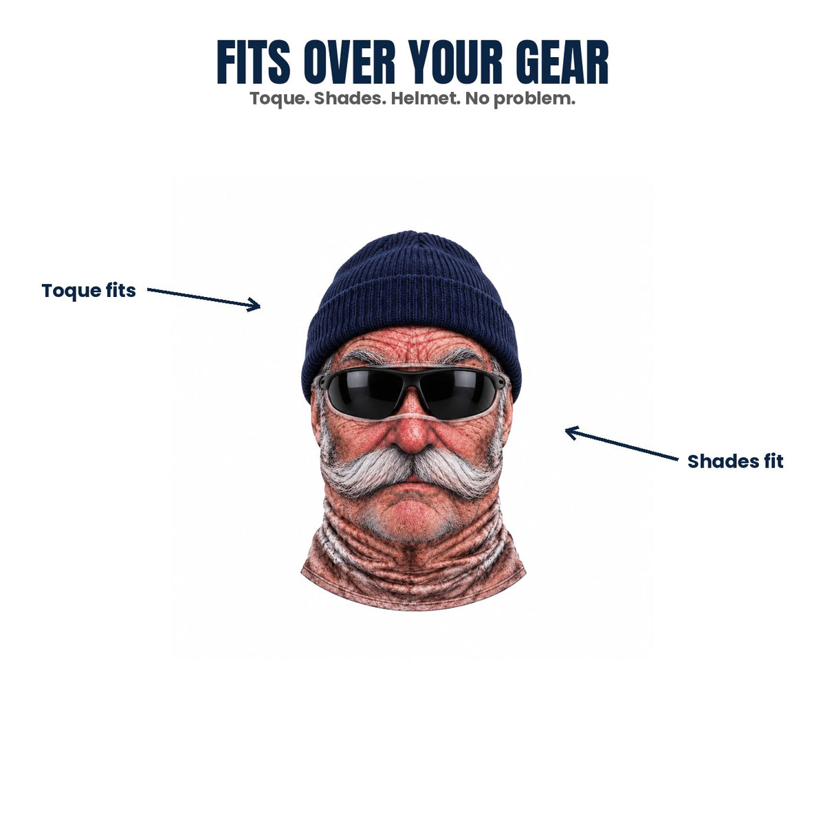 Fits over your gear
